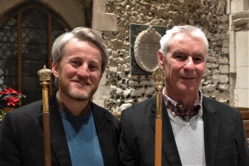 The Churchwardens waved their magic wands... and it was Christmas Day!